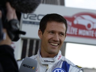 Sébastien Ogier pret pour le Rallye de Monte-Carlo