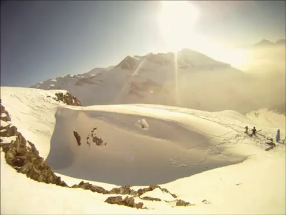Snowboard Death Gap Huge Fail!!