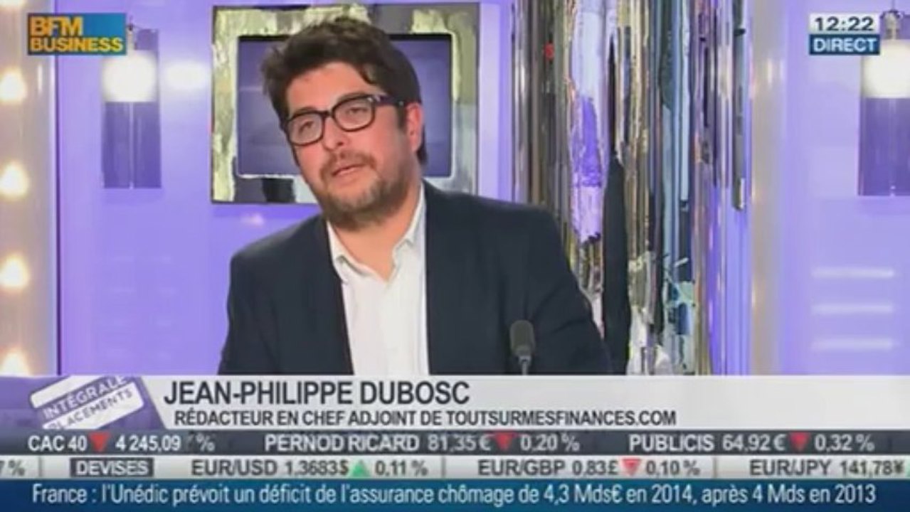 Les réponses de Jean-Philippe Dubosc aux auditeurs, dans Intégrale Placements - 14/01 2/2