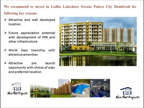 Luxury Lifestyle in Lodha Lakeshore Greens Palava Dombivali Mumbai