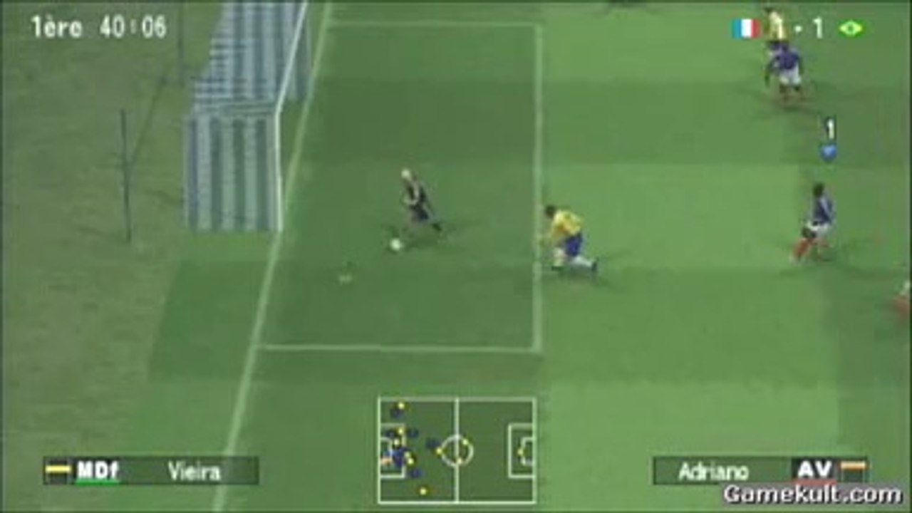 Pro Evolution Soccer 6 - Fin de mi-temps