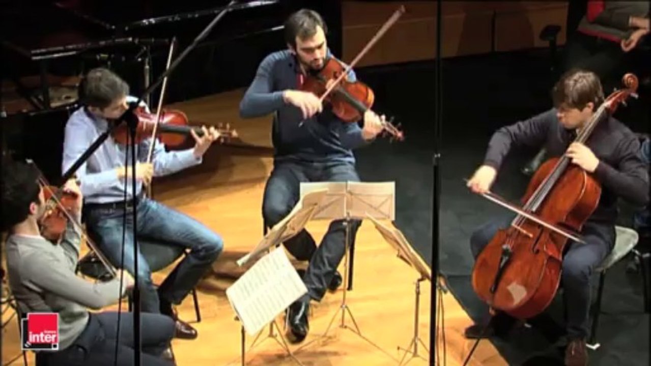 [LIVE] Quatuor Modigliani : "Franz Joseph Haydn - Quatuor Opus 50 n°1, second mouvement"