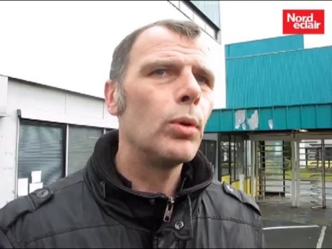 Fabrice Peeters, délégué syndical CGT, explique les actions des salarié de La Redoute, après l'annonce des licenciements