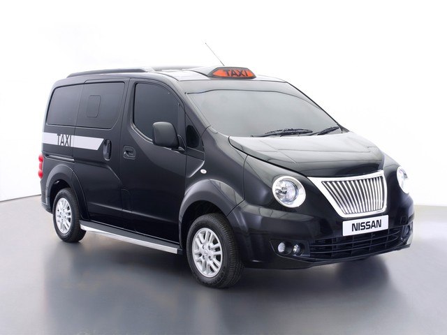 Nissan NV200 en taxi londonien