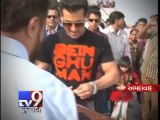 Salman Khan meets Narendra Modi in Ahmedabad - Tv9 Gujarati