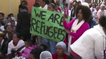 Refugiadas protestan en Israel