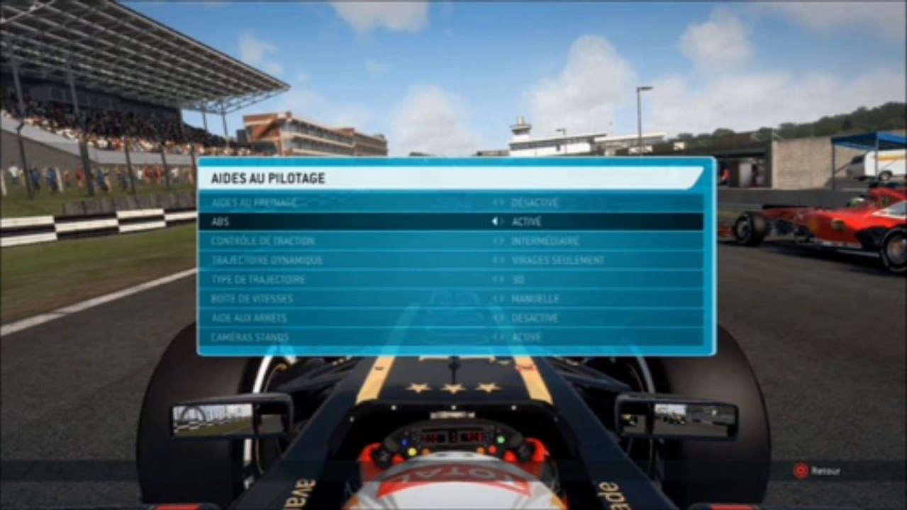 Présentation de page | Présentation de mon projet sur F1 2013