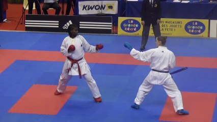 Finale Combat Individuel Féminin -68kg - Open de Paris 2014