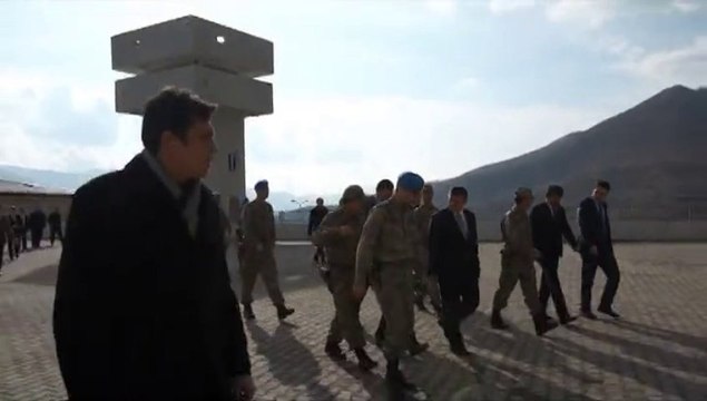 Valimiz Sason Jandarma Komando Taburunda