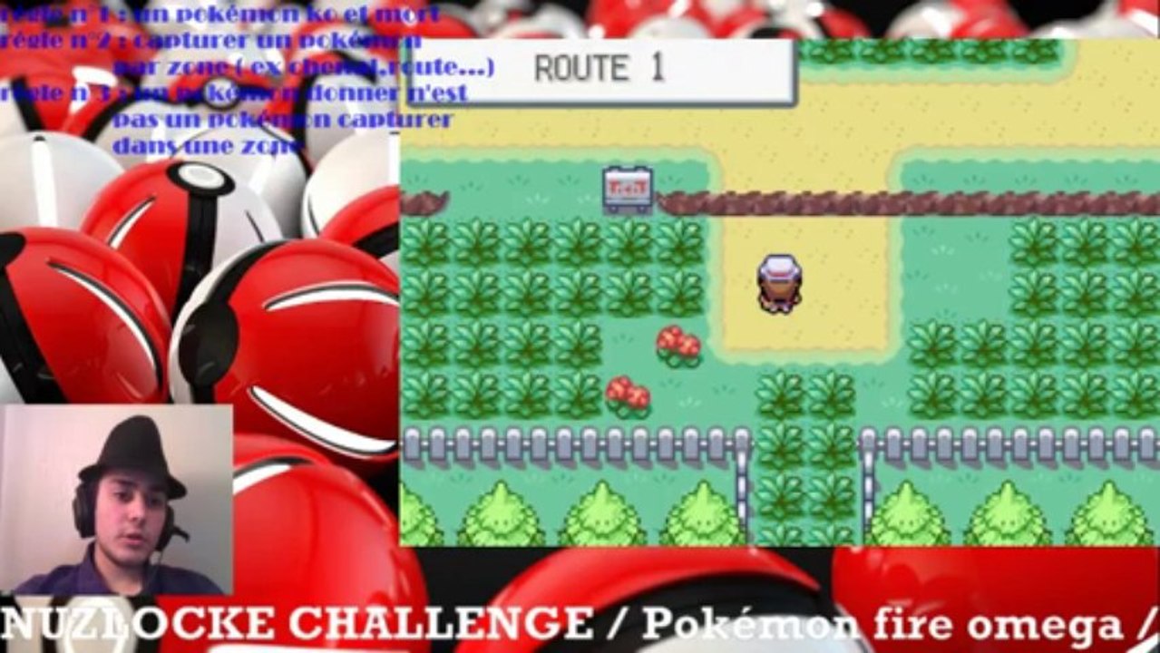 Nuzlocke Challenge pokémon  version firered omega /ep2/