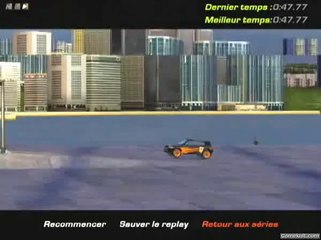 TrackMania Sunrise - Dans les airs