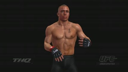 UFC 2009 Undisputed - George Saint-Pierre warm up