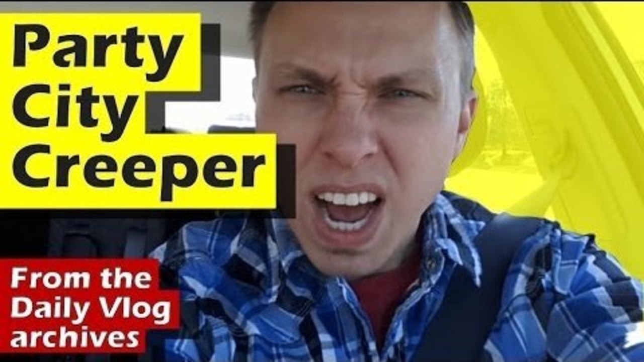 The Party City Creeper - from the calebjrossvlog archives