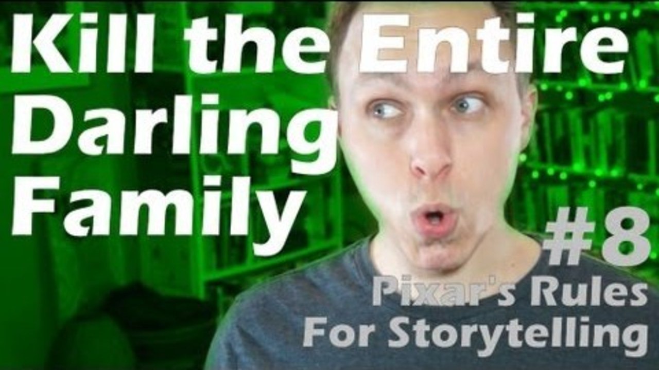 Pixar's Rules for Storytelling 8 - Finish your story, let go even if it's not perfect.