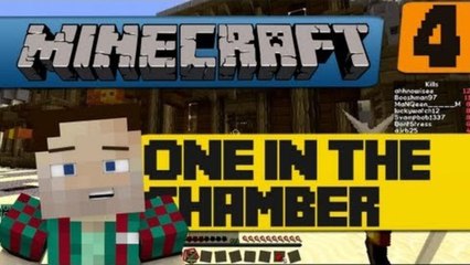 Minecraft Mini-Game : ONE IN THE CHAMBER!! W/ Boosh - WILD WEST WILL!!!