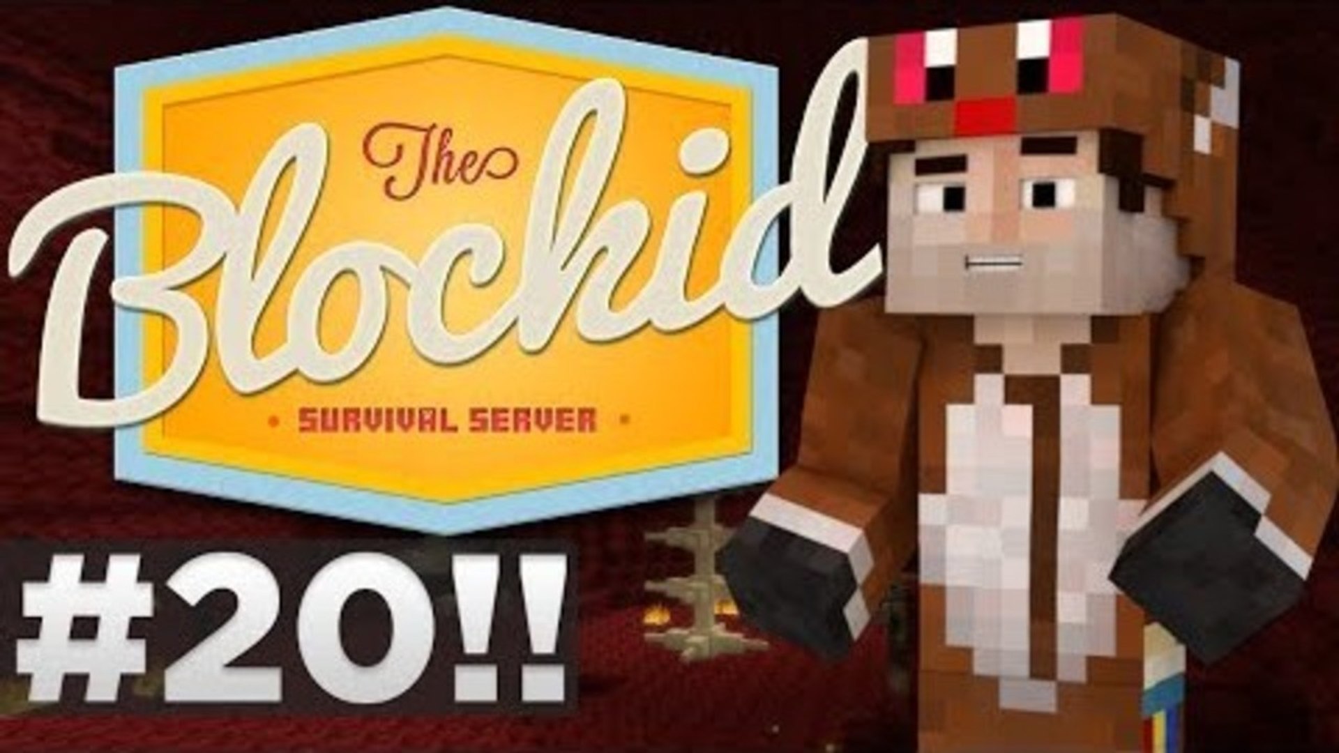 Minecraft Blockid Survival: #20 NETHER AGAIN!! (Custom Modded Survival Server)