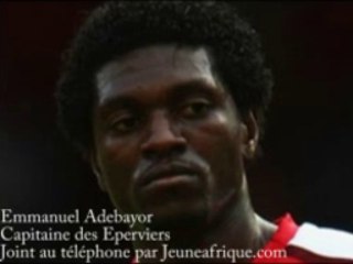 Adebayor: Si Drogba avait été victime d'une fusillade, la CAN aurait été annulée