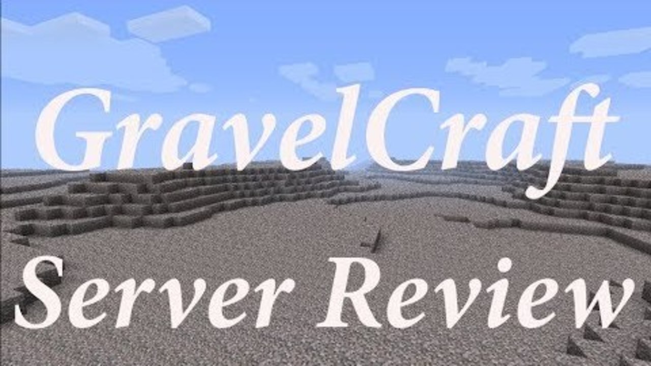 Minecraft - Server review - GravelCraft