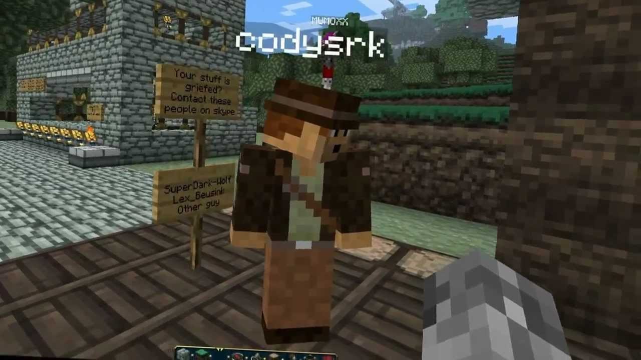 Minecraft - SERVER JOIN! UPDATE! TOWNY ADDED! WHAA..