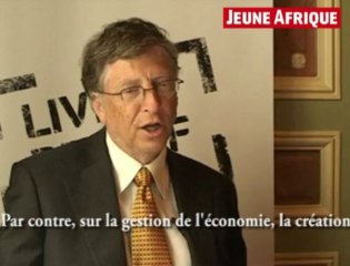 Bill Gates : "Les pays les plus pauvres ont besoin d'aide pour s'en sortir"