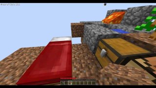 Minecraft - Sky Block Survival #1 - Cobblestone Generator + Bed