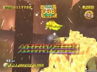 Super Monkey Ball Deluxe - Tout droit !