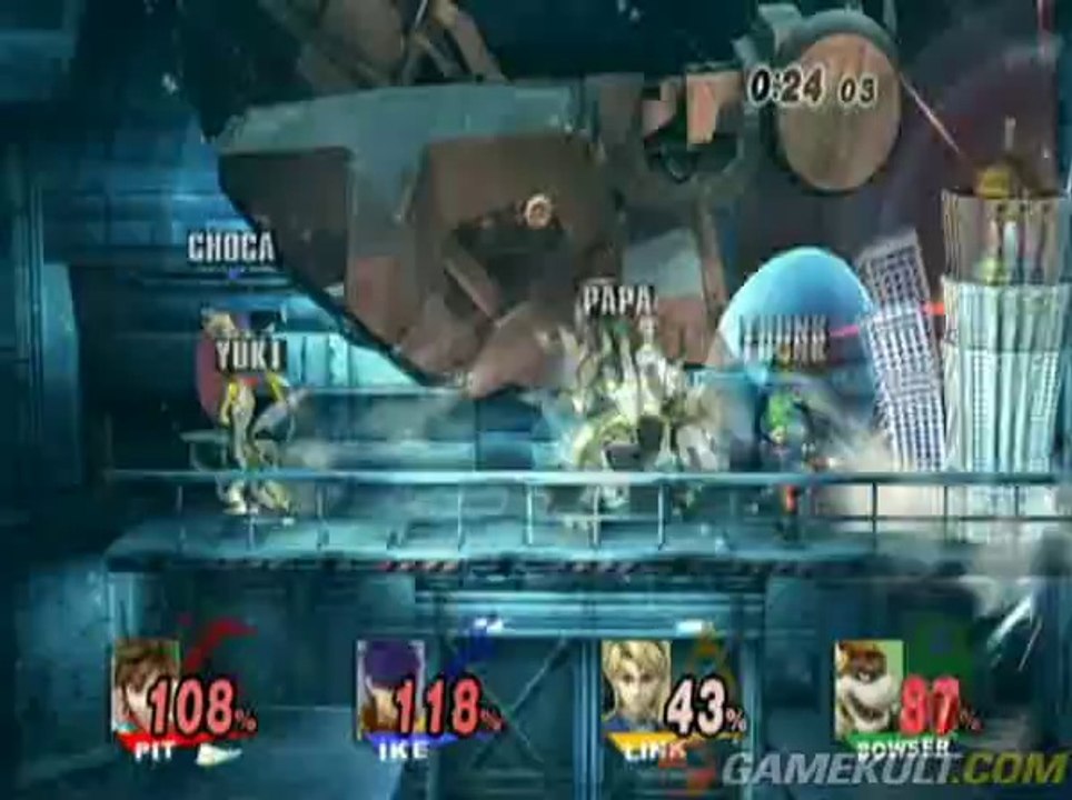 Super Smash Bros. Brawl - Shadow Moses, l'antre de la mort