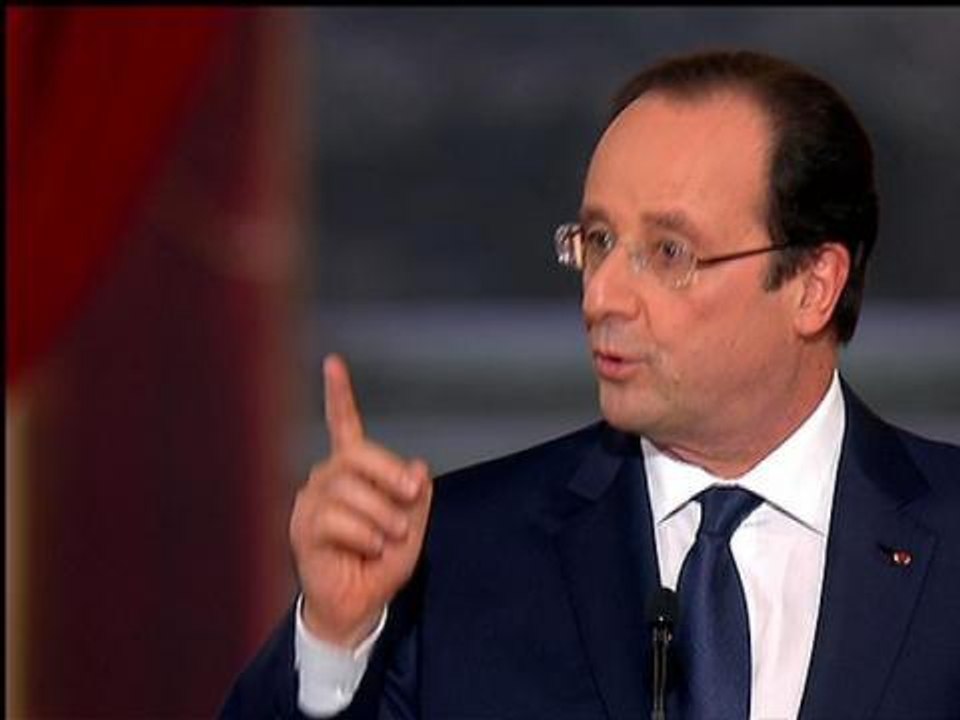 Hollande: "Je ne veux pas que les impôts augmentent" - 14/01
