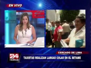 Download Video: Setame culminará trámites de certificados de operación pese a largas colas (2/2)