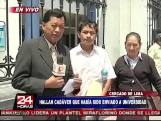 Madre pide ayuda a la ministra Jara para recuperar el cadáver de su hijo