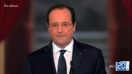 L'intervention de François Hollande résumée en 3 minutes
