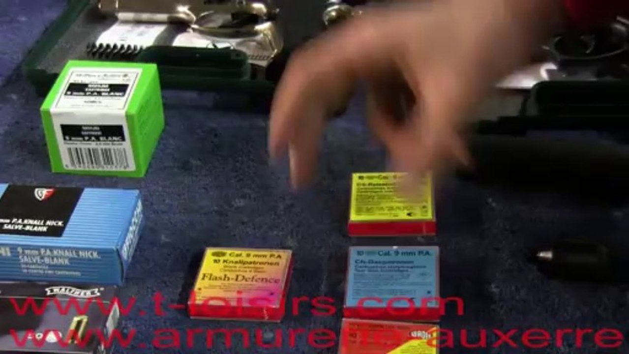 KImar 92, pistolet à blanc, arme de défense