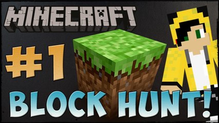 Minecraft Block Hunt Mini-Game w/ Friends! #1