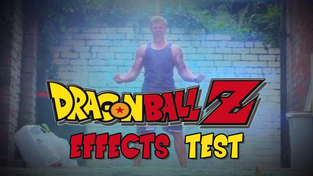 Dragon Ball Z Effects Test (Adobe After Effects)