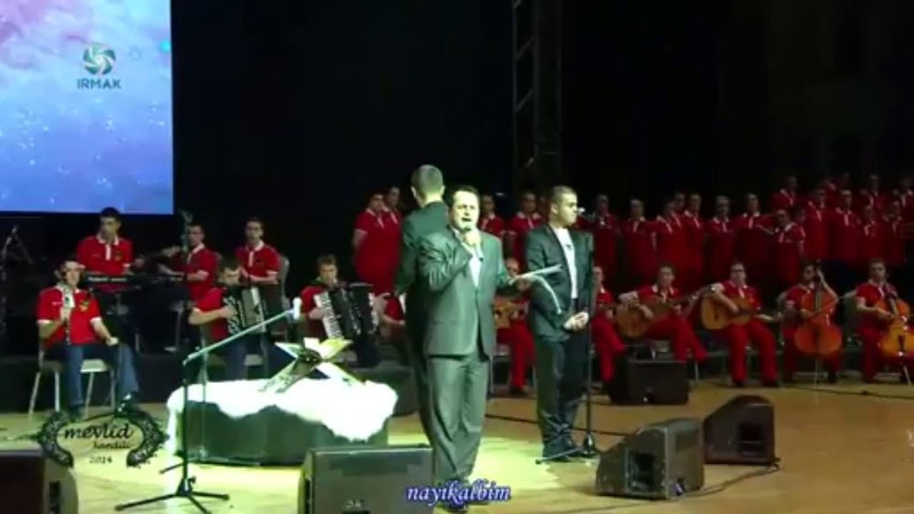 13 Seyrettim AY YÜZLÜ MUHAMMED'İ - CAN AHMEDİM D.Aktepe Bosna Fatih korosu Mevlid Kandili 2014