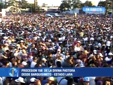 Divina Pastora llega a la catedral de Barquisimeto