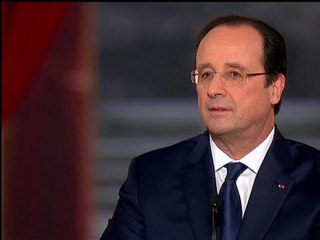 Français Hollande fait de l'humour en évoquant les écoutes à l'étranger - 14/01