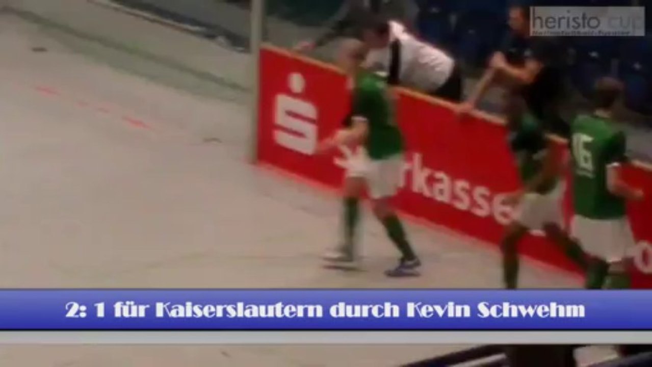 16. Januar 2011: 1. FC Kaiserslautern - Werder Bremen 3:1 A-Junioren Heristo Cup Lemgo Gruppe E