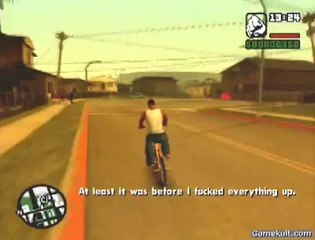 Grand Theft Auto : San Andreas - Balade en BMX