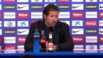 Simeone habla de Sosa, Courtois y Miranda