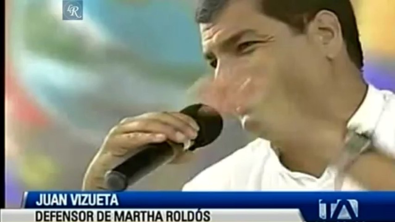 Martha Roldós denuncia ser víctima de linchamineto mediático, Ecuador