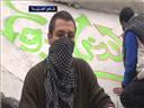 جدران المباني في درعا تتحول إلى لوحات