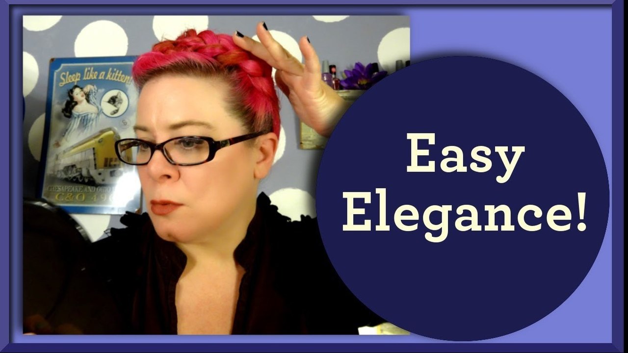 Vintage Crown Braids/Plaits - Inspired by Mrs Danvers - A Hair Tutorial