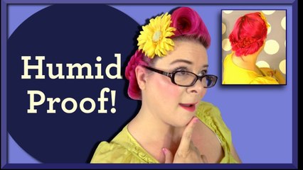 VINTAGE style half DUTCH BRAID Hair Tutorial