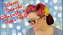 Rolls, Waves, and Snoods - A Vintage Hairstyle with a Little Bit of Everything