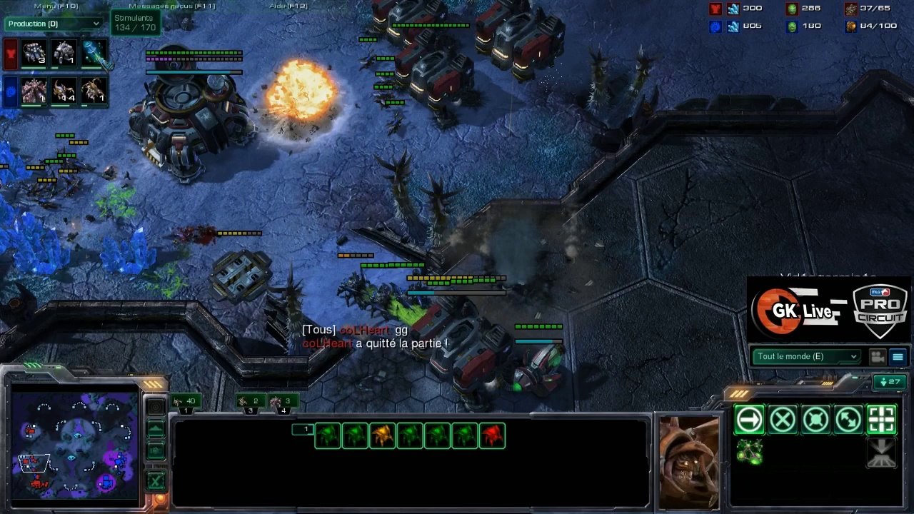 StarCraft II : Wings of Liberty - MLG Spring Arena 2 - Stephano Vs Heart : match 1