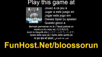 Jouer à Bloosso run - Jeu vidéo gratuit