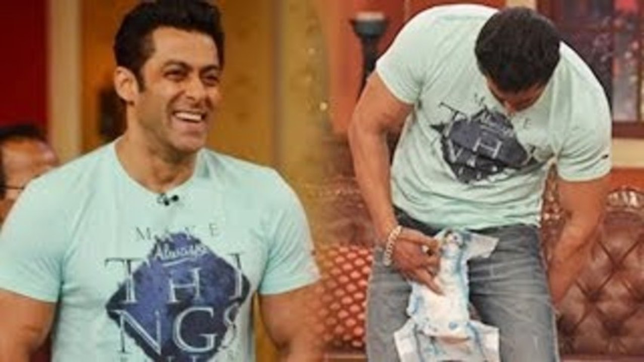 Salman Khan's Diaper Dance On Comedy Nights With Kapil | Jai Ho Promotion