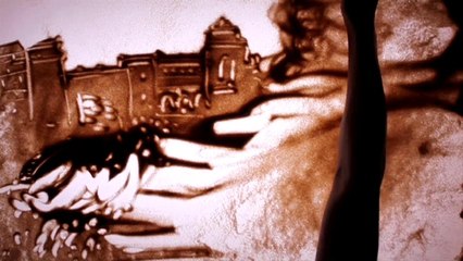 Uncharted 3 : L'illusion de Drake - Sand Art