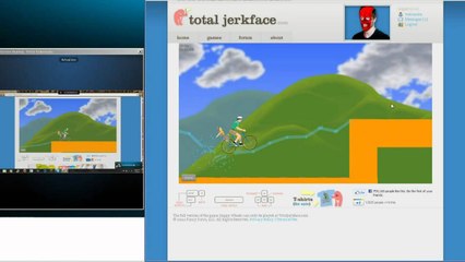 Noobs On Wheels Ep.2 | Happy Wheels Intense 1v1 Race